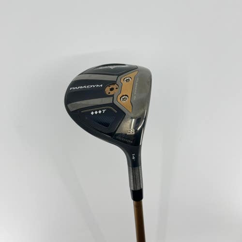 Callaway Paradym TD TOUR 3 Wood 14* RH BGT Brava Stiff