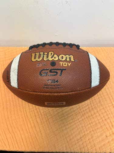 Wilson GST TDY Youth Composite Football (Model 1784) - Great Condition