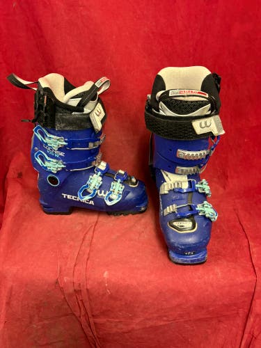 Skis Boots: Tecnica Cochise women's freeride and all-mountain ski boots
Size: 23/23.5
Width: 99mm
Fl