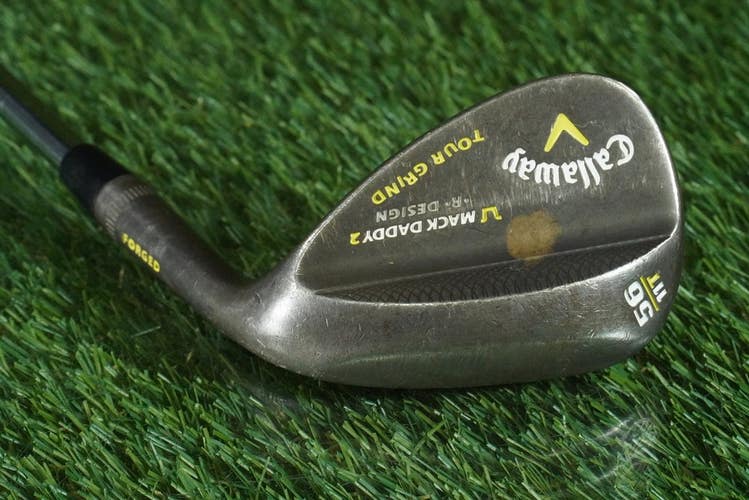 CALLAWAY MACK DADDY 2 SAND WEDGE TOUR GRIND R DESIGN STEEL SHAFT RH 56 11 T
