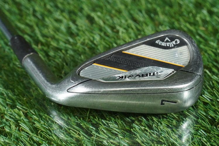 CALLAWAY MAVRIK 7 IRON NIPPON N.S. PRO MODUS 3 TOUR 120 STEEL STIFF FLEX RH