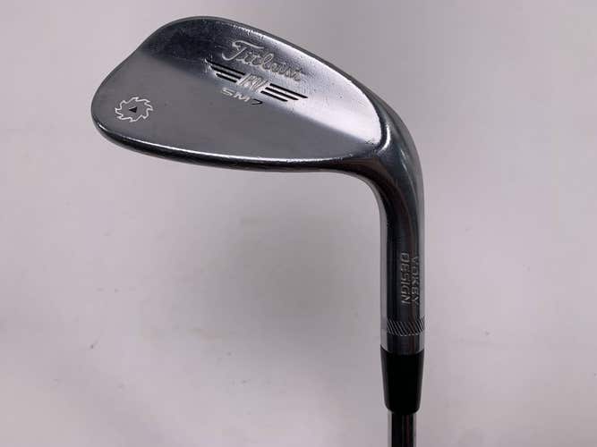 Titleist Vokey SM7 Tour Chrome Sand Wedge SW 56* 14 F-Grind Wedge Steel Mens RH