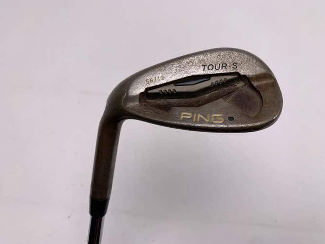 Ping Tour-S Rustique Sand Wedge SW 56* Black Dot KBS Tour Stiff Steel Mens LH