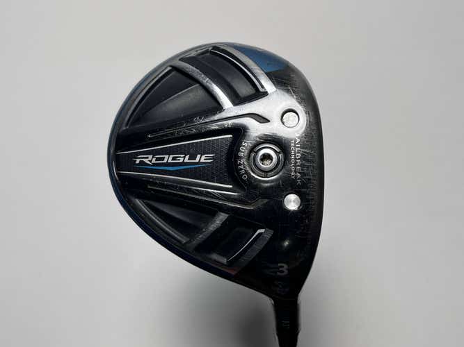 Callaway Rogue Sub Zero 3 Fairway Wood 15* HZRDUS Yellow 6.5 83g Extra Stiff RH
