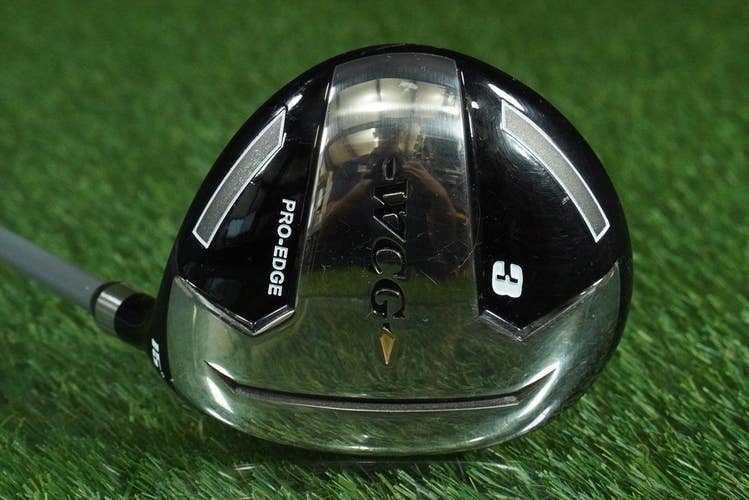 WARRIOR CUSTOM GOLF PRO-EDGE 3 WOOD FAIRWAY ACCUFLEX PRO LD RH 15 ~ LOOK!!