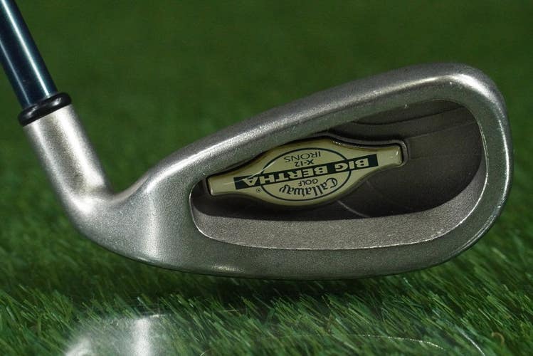 CALLAWAY GOLF BIG BERTHA X-12 IRONS 8 IRON WOMEN'S LADIES GEMS 99 GRAPHITE RH