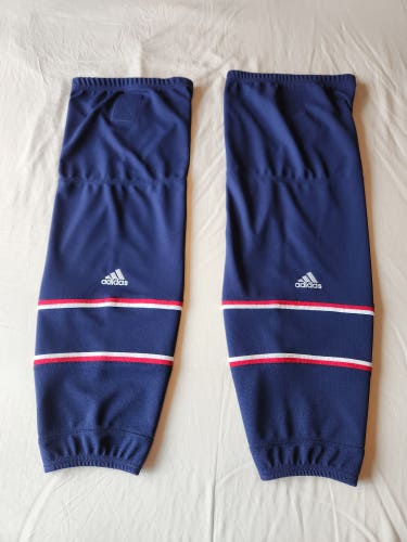 Blue Senior Large Adidas Socks (New) 31"