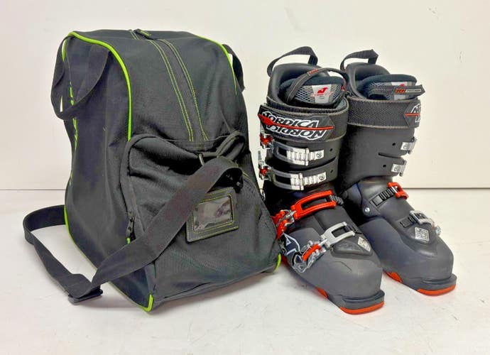 Nordica NRGy PRO 4 100 Cork Fit Alpine Ski Boots MDP 26.5 US 8.5 +Bag EXCELLENT