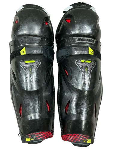 Senior Bauer Vapor Hyperlite Shin Pads 15" (Used)