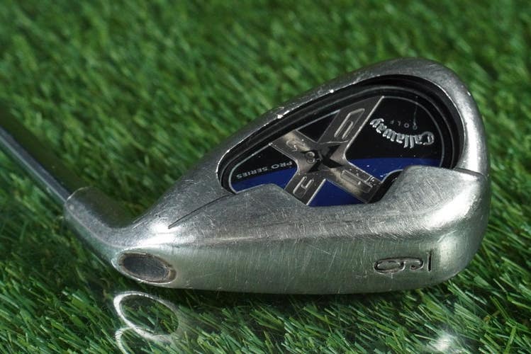 CALLAWAY X18 PRO SERIES 9 IRON TRUE TEMPER DYNAMIC GOLD S300 STIFF FLEX RH