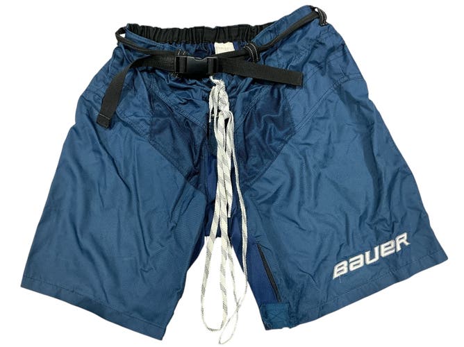 Small Senior Bauer Team Pant Shell Navy (Used)