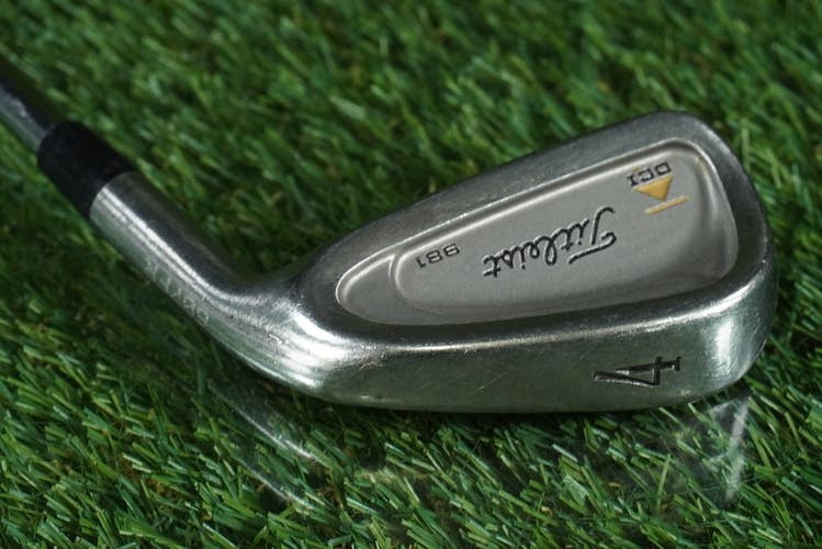 TITLEIST DCI 981 4 IRON TRI SPEC STEEL REGULAR FLEX LAMKIN OS, RH ~ LOOK!!