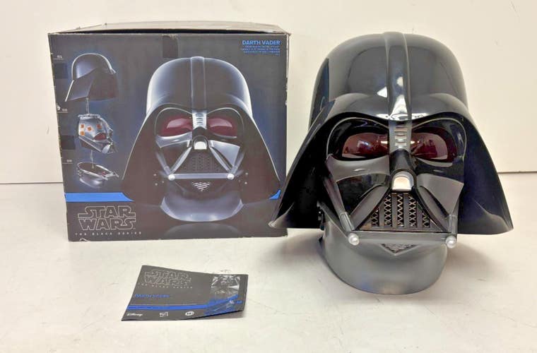Star Wars The Black Series Darth Vader Premium Electronic Helmet/Mask PERFECT