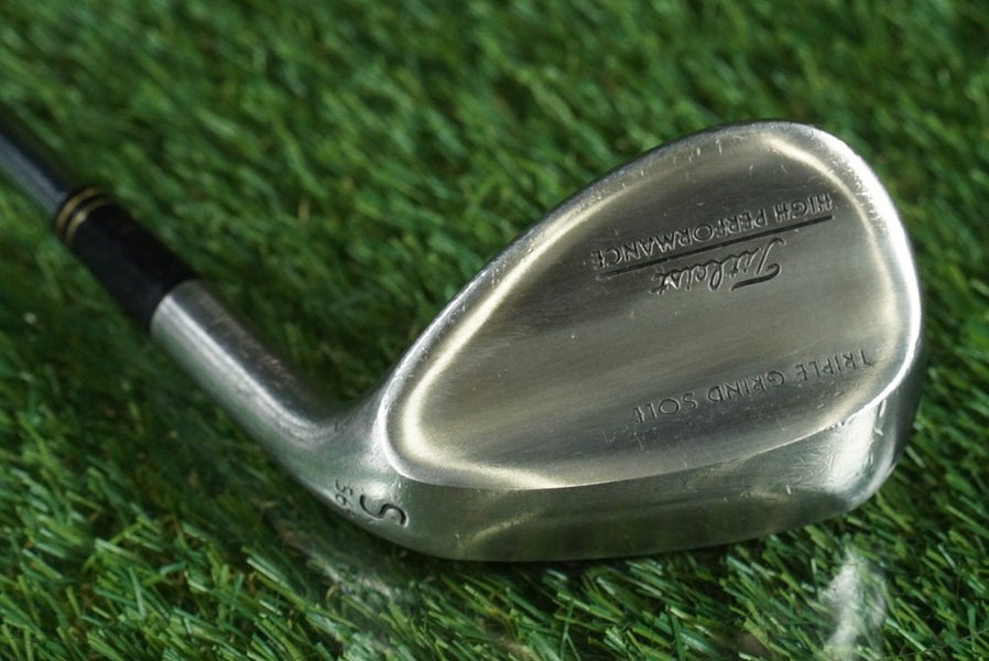 TITLEIST HIGH PERFORMANCE TRIPLE GRIND SOLE SAND WEDGE "S" WEDGE FLEX RH 56