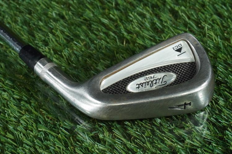 TITLEIST 762 DCI 4 IRON TRUE TEMPER DYNAMIC GOLD STEEL S300 STIFF FLEX RH