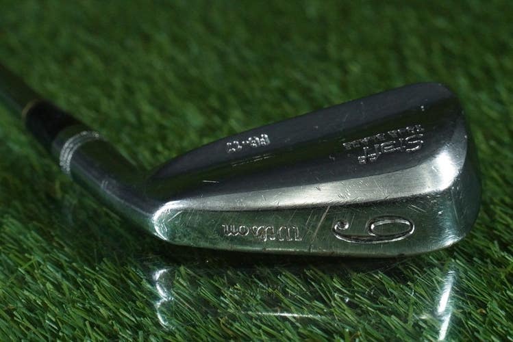 WILSON STAFF TOUR BLADE FG-17 6 IRON TRUE TEMPER DYNAMIC STEEL STIFF FLEX RH
