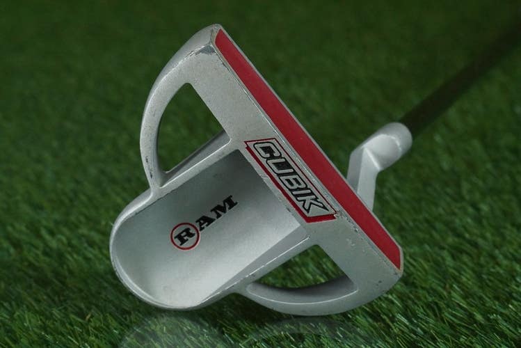 RAM CUBIK MALLET PUTTER 28 KIDS JUNIOR JR. YOUTH GOLF PRIDE GRIP RH ~ L@@K!!