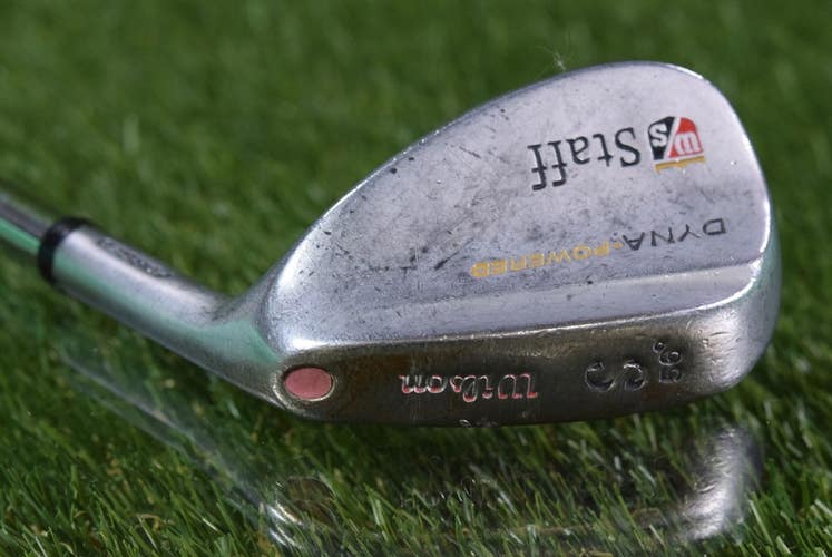 WILSON STAFF DYNA FORGED 56* SAND WEDGE W/ FAT SHAFT WEDGE FLEX STEEL SHAFT