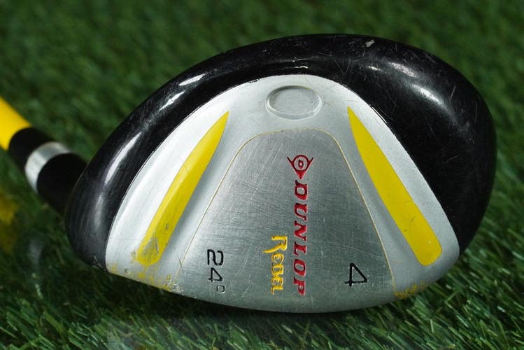 DUNLOP REBEL 4 HYBRID 4H JR. 37" GRAPHITE SHAFT JUNIOR FLEX RH 24 ~ L@@K!!