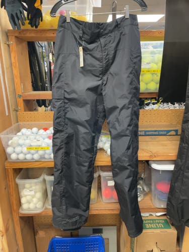 Columbia Rain Pants Size Medium Black