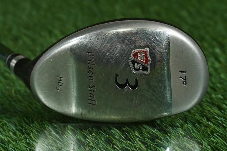 WILSON STAFF HB5 3 HYBRID 3H TRUE TEMPER TAPERTECH STEEL REGULAR FLEX RH 17