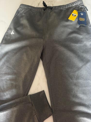Gray Large Men's Howies Cuffed Joggers (New)