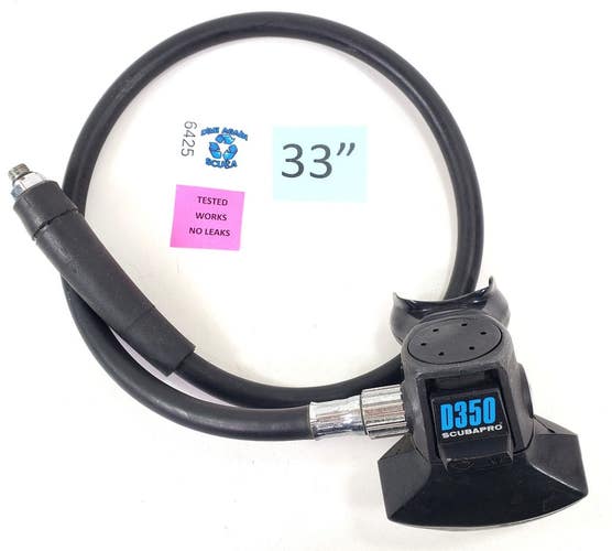 Scubapro D350  Primary Second 2nd Stage Scuba Dive Regulator D400