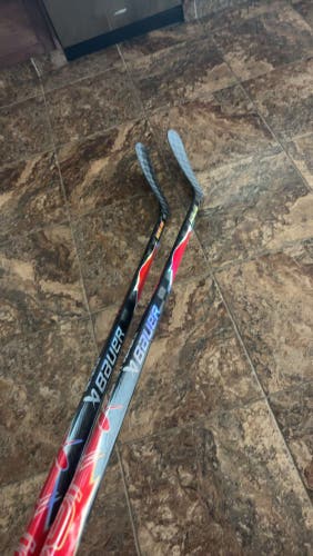 Intermediate Bauer Vapor Flylite Left Hand Hockey Stick P92 55 Flex Pro Stock (Used)