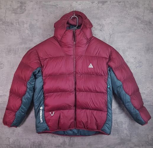 Men’s Size XL Nike ACG Therma-FIT ADV Lunar Lake Puffer Jacket DH3070-681
Night Maroon/Deep Jungle
