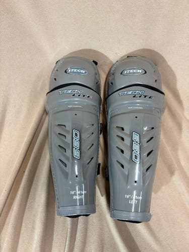 Senior Itech 660 16" Shin Pads (Used)
