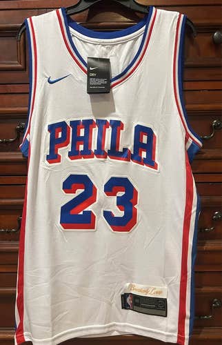 Philadelphia 76ers LeBron James Basketball Jersey (White)