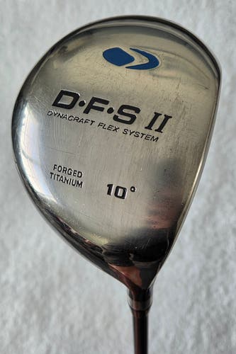 Dynacraft DFS II Forged Driver 10° RH; Graphite Shaft