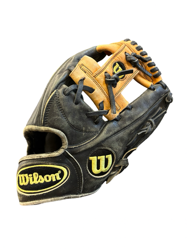 Used Wilson A2000 PRO-STOCK 1787 BB/SB Glove RH Throw Black 11 1/2" 10299-S000314090