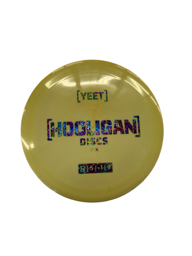 Used HOOLIGAN YEET Disc Golf Driver Yellow 10299-S000315369