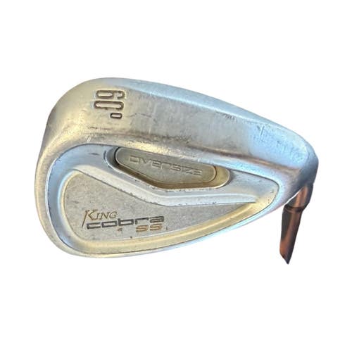 Used Cobra OVERSIZE SS Golf Wedge Mens RH 60 Degree 10299-S000315867