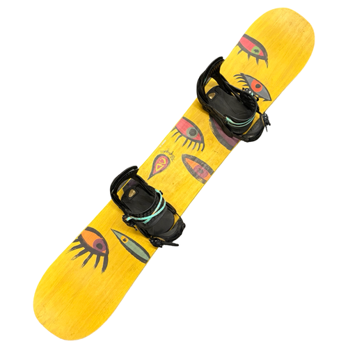 Used DC Shoes TELEGRAPH Mens Board/Bindings Gold 152 cm 10299-S000305104