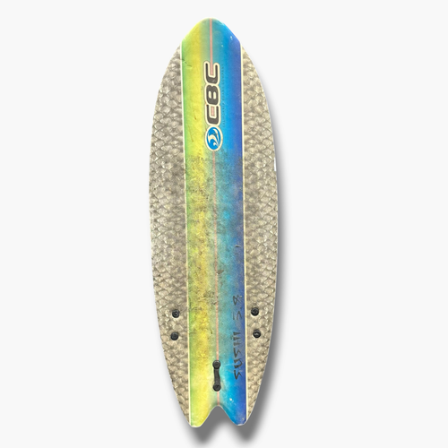 Used California Board Co SUSHI 5.8 Surfboard White 5Ft 8In 11375-S000384000