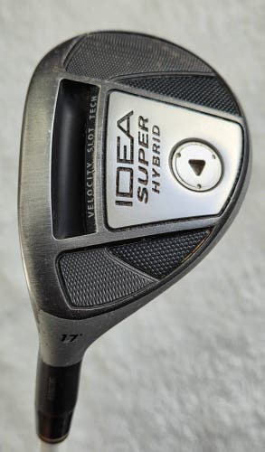 Adams Idea Super Hybrid 17° LH; Graphite Shaft