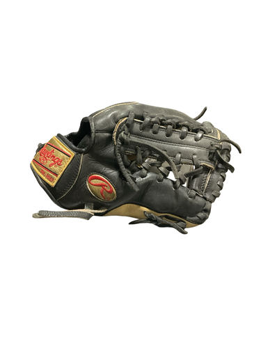 Used Rawlings GOLD GLOVE BB/SB Glove RH Throw Black 11 1/2" 11834-S000058757