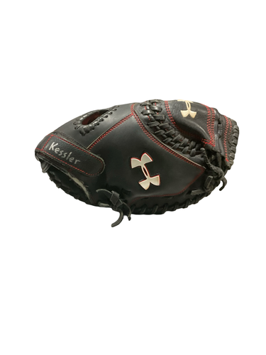 Used Under Armour BLACK CATCHERS MITT BB/SB Catchers RH Throw Black 32" 11834-S000058687