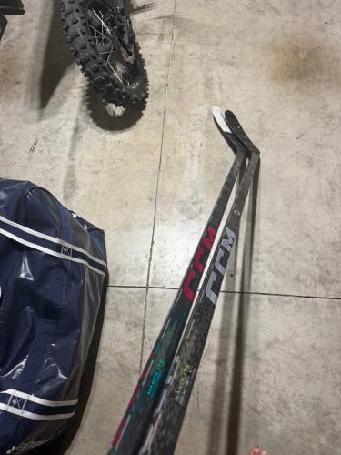 Senior CCM Ribcor Trigger Unleashed Pro Left Hand Hockey Stick 70 Flex (Used)