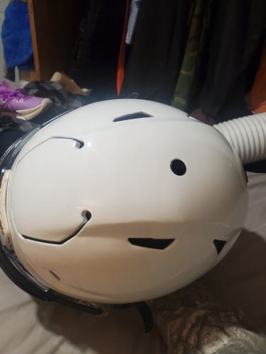 White Large Riddell SpeedFlex Helmet (Used)