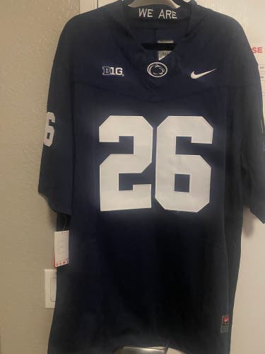 Blue XXL Men's Nike Jersey (New) Saquan Barkley College Jersey