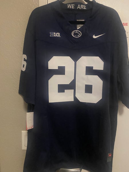 Blue XXL Men's Nike Jersey (New) Saquan Barkley College Jersey