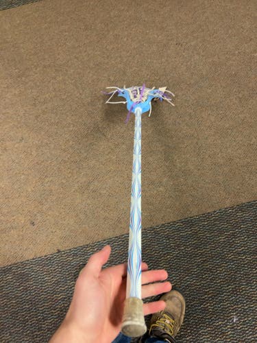 Brine Women's Complete Lacrosse Stick Blue / Purple / White Good