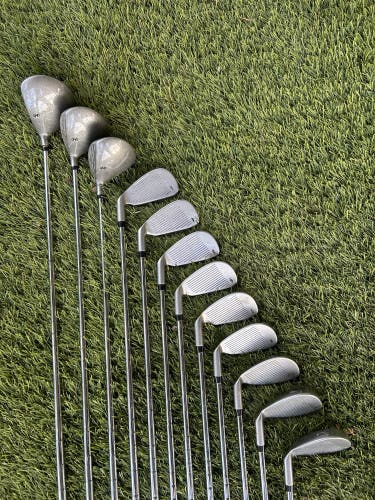 Complete Nickent Great Hawk CG3 Golf Set - Irons, Woods, Putter & Bag | 2002