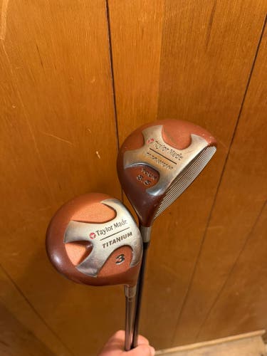 Unisex TaylorMade Ti Bubble Right Handed Driver (Used)