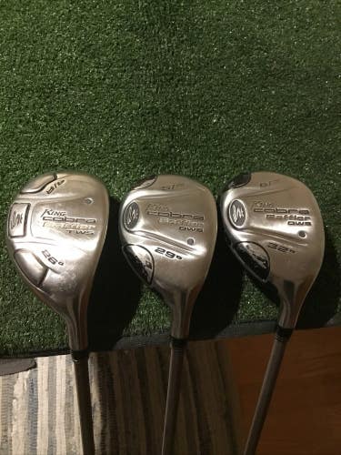 King Cobra Baffler DWS Hybrids Set (4H. 5H, 6H) Seniors Aldila 60 Graphite READ