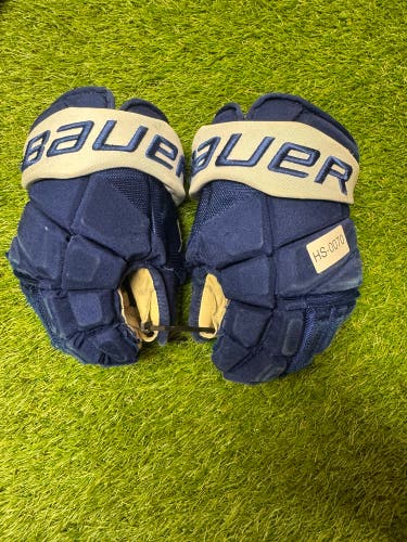 Bauer Vapor Hyperlite Gloves 14" Pro Stock (Used)-HS-0070
