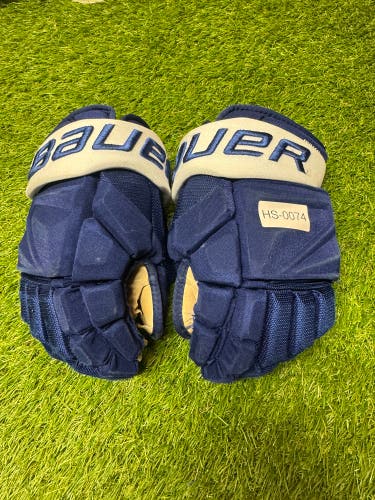 Bauer Vapor Hyperlite Gloves 14" Pro Stock (Used)-HS-0074